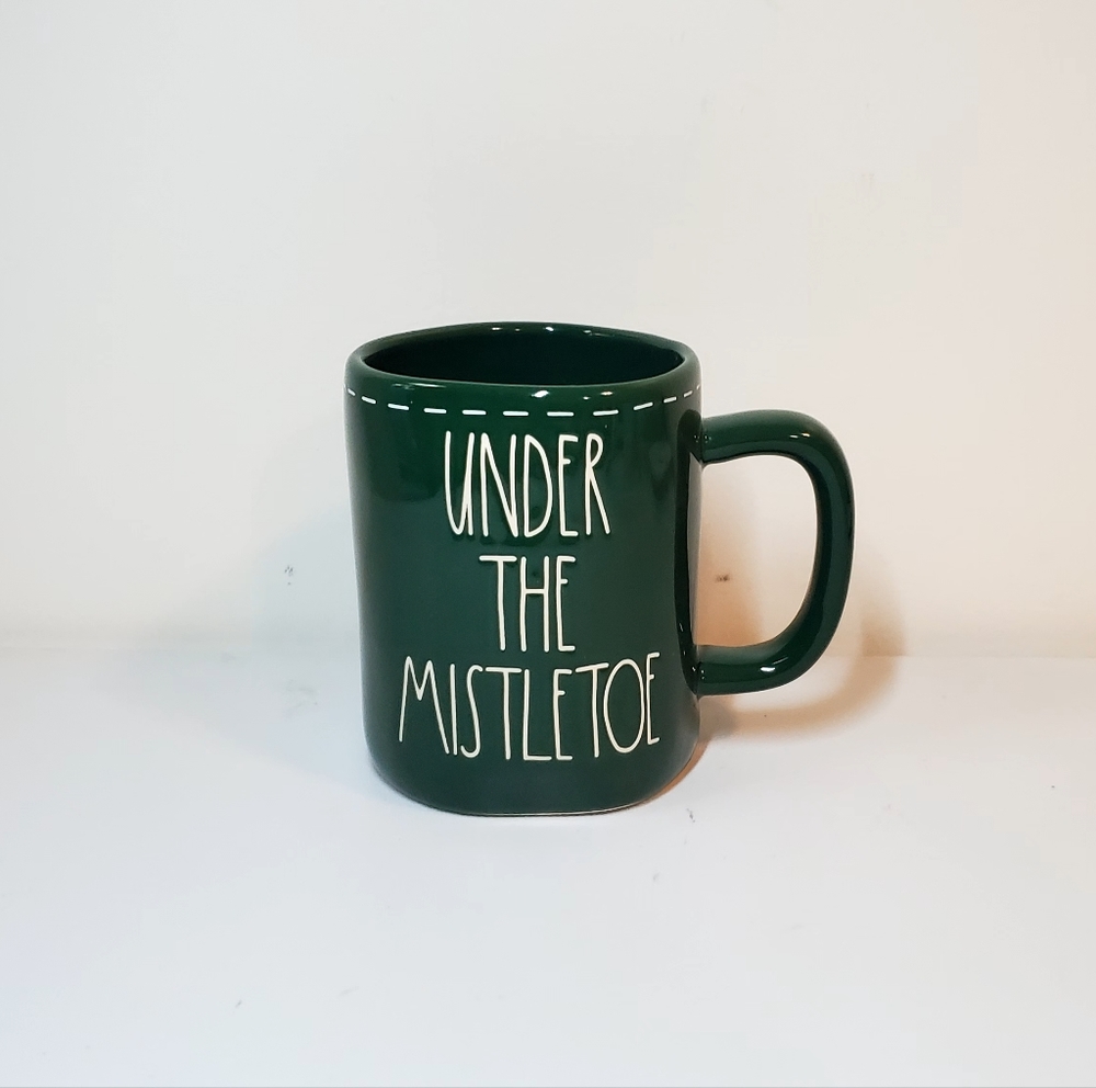 New Rae Dunn Under The Mistletoe Mug
